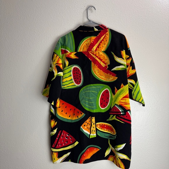 Koman Vintage Watermelon Button Up Shirt Size XL - Picture 3 of 5